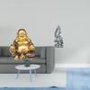 Maitreya Buddha Sculpture And Guan Yin Statue Feng Shui Tabletop Ornament Laughing Kuanyin