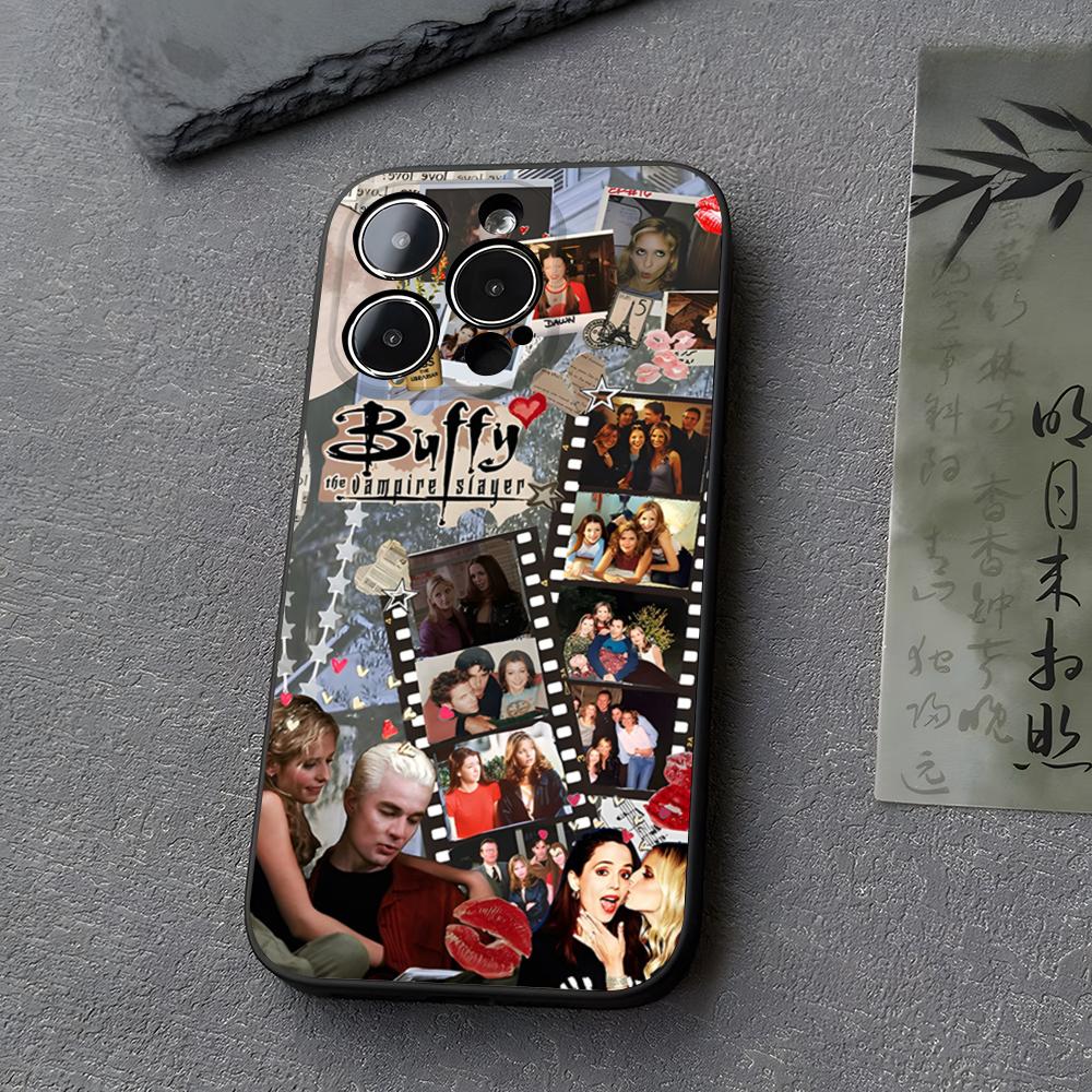 B-Buffy The Vampire Slayer Phone Case For Iphone 16 11 15 14 13ProMax 12 Pro Xs Max Mini Xr 8 6s Plus Funda Covers