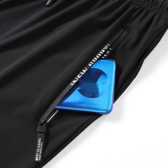 Buzunare eleganti, absorbanți de transpirație, netezi, antrenament în aer liber, sală, fitness, pantaloni, pantaloni sport, îmbrăcăminte de stradă