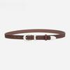 Fashion Belt Women's Korean Style Matte Reverse Velvet Versatile Jeans Decoration Personalized Retro Fashionable Genuine Leather Belt for Women