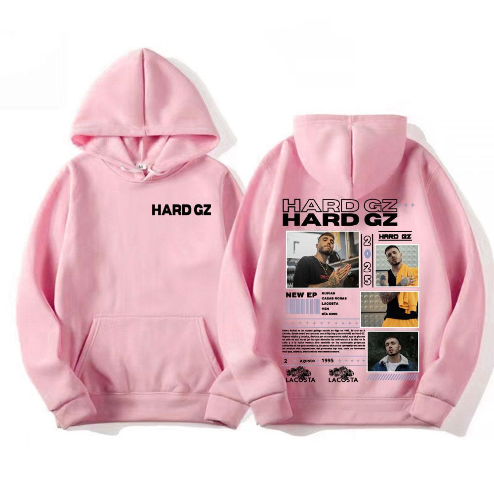 Rapper Hard Gz Lacosta 2025 Tour Graphics Hoodies Men Women's Harajuku Hip Hop Street Sweatshirt Fashion Casual Oversized Hoodie