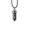 1Pc Hexagon Pillar Stone Necklace Bullet Pendant Choker Necklace Fashion Jewelry Gift