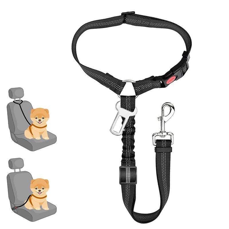 Dog Leash Pet Car Safety Buckle Multi-functional Walking Dog Rope Small Dog Big Dog Car Pet Buckle Multi-functional Walking Dog