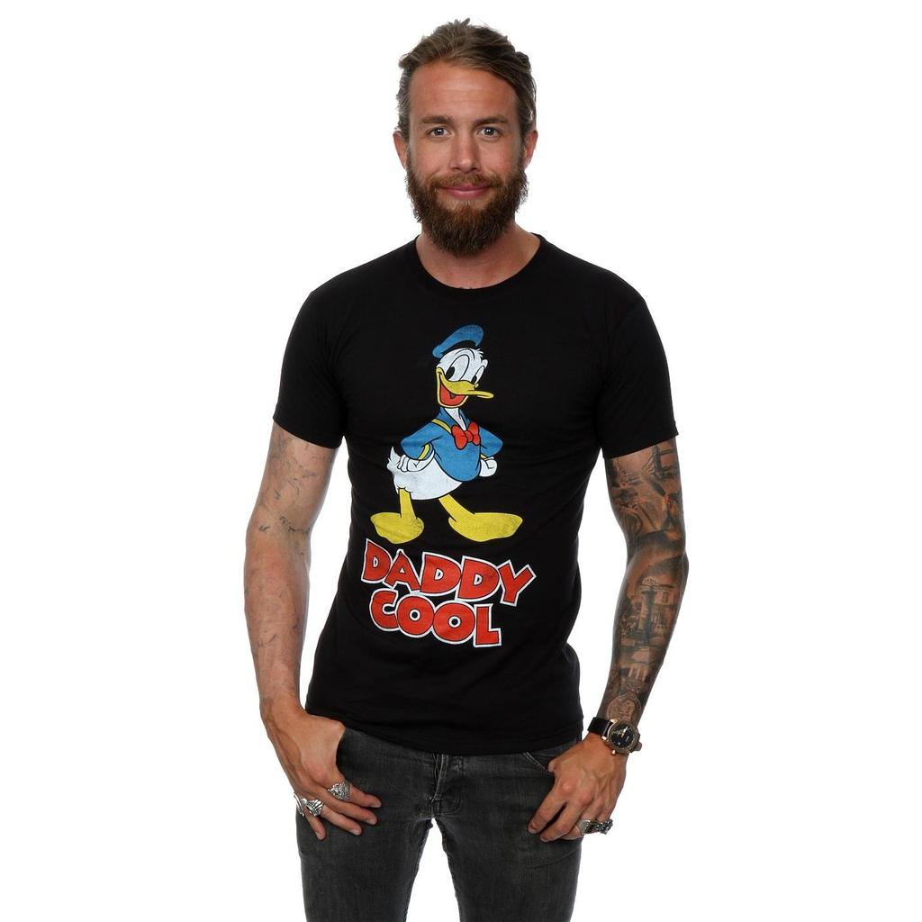 Disney Mens Donald Duck Daddy Cool T-Shirt