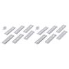 6 Pack Lawn Robot Blade with Screw Accessories Stainless Steel Lawn Mower Cutting Blade Replacement for ALKO Robolinho Lawnmower