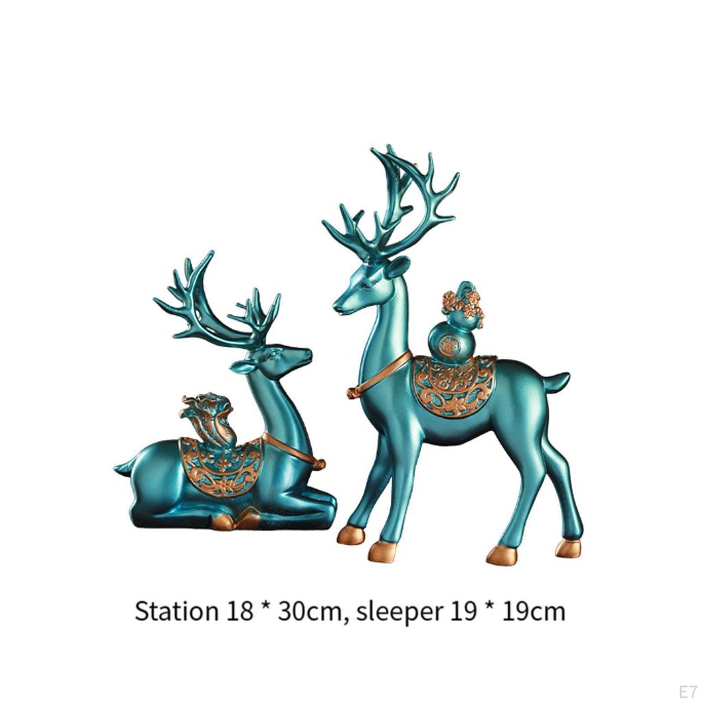 Hirschfiguren für schickes Home Styling