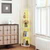 LED Stehleuchte 5-stufig dimmbar Stehleuchte mit Ablage, RGB Farbwechsel, Fernbedienung