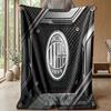 AC Milan Theme blanket Soft Flannel Blanket Plush Throw Blanket Cozy Sofa Bed Blanket for Home Decor