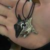 Alliance Redemption LOL Couple Necklace Gift for Girlfriend and Boyfriend Pendant Couple Clavicle Chain