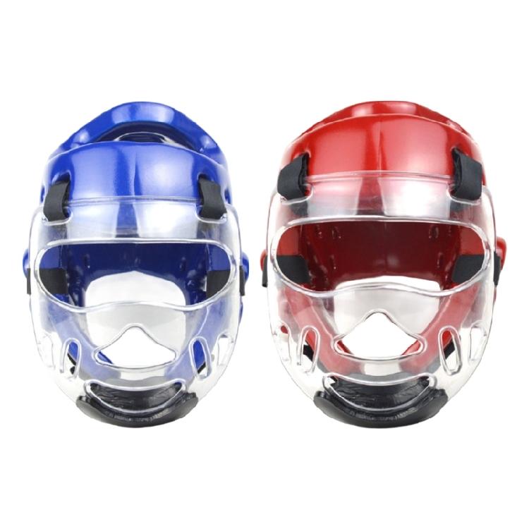 Full Guard Boxing Face Mask Helmet Professional NBR PVC Build Nonslip Design For Intensive Martial Arts Practice