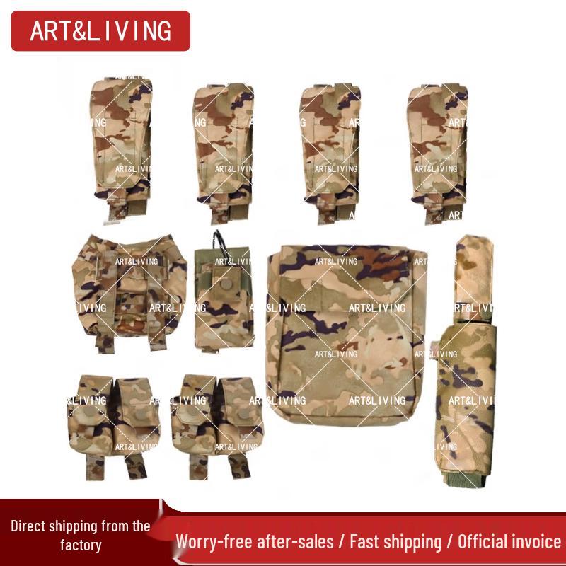 ARTLIVING Tactical Vest Accessories 10-Piece Set