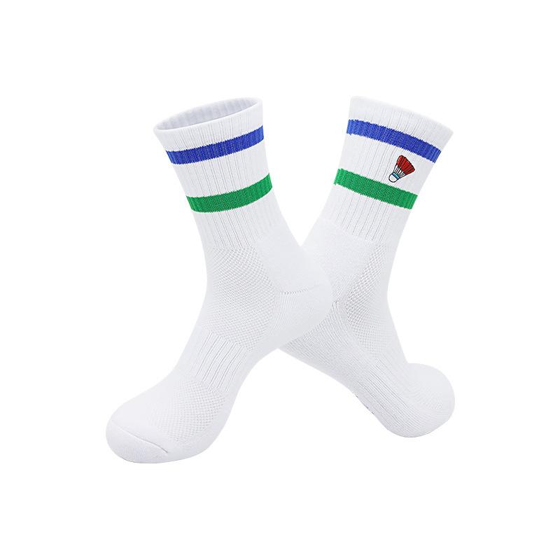 

Summer Thin Badminton Socks Men S And Women S Socks Professional Sports Running Cotton Towel Bottom Basketball Socks maveragesize34-38