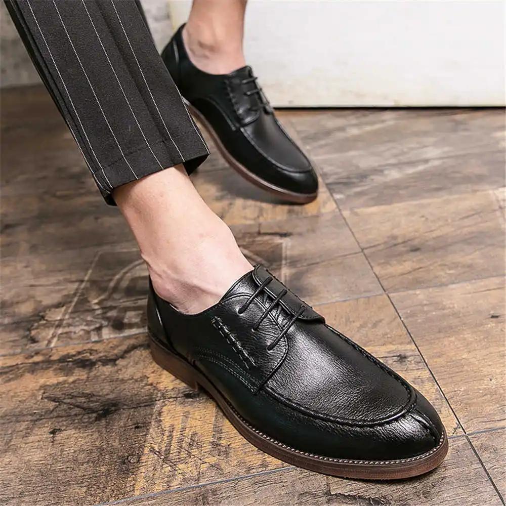 Super Big Size Derby Wedding Dress Shoes Heels Mens Shoes Dress Sneakers Purple Sport 2025 Fashionable Comfortable