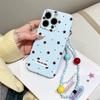 Applicable iPhone17Promax Mobile Phone Case Bracelet Apple 16/15/14 Film Soft Case 13 Anti-drop Protective Case