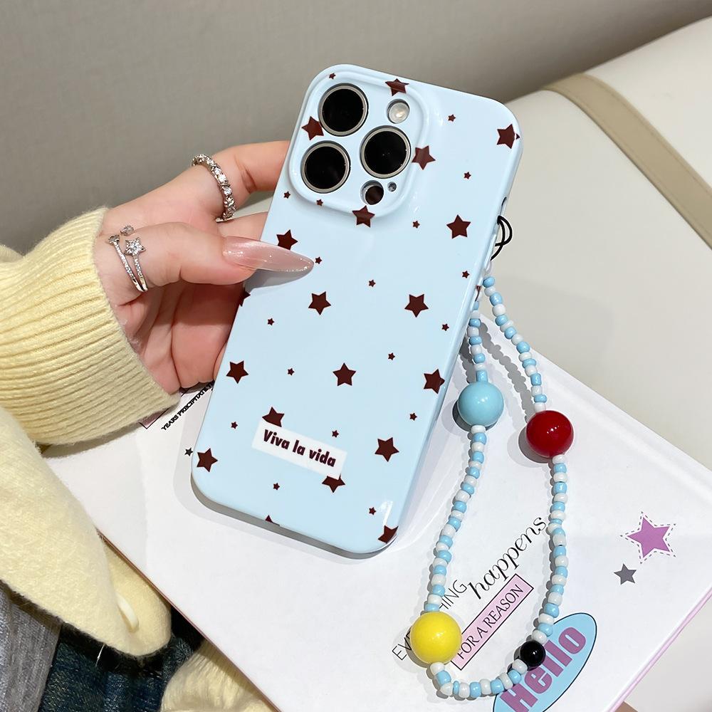 Applicable iPhone17Promax Mobile Phone Case Bracelet Apple 16/15/14 Film Soft Case 13 Anti-drop Protective Case