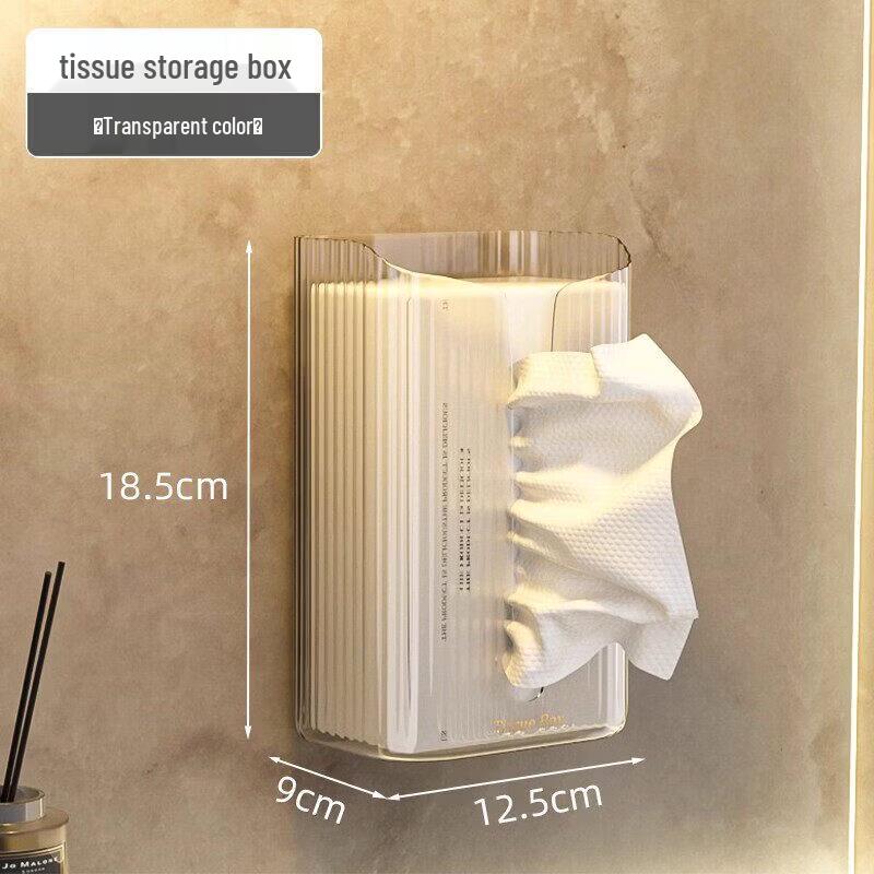 LIEIkaman Wall-Mounted Tissue & Facial Towel Dispenser