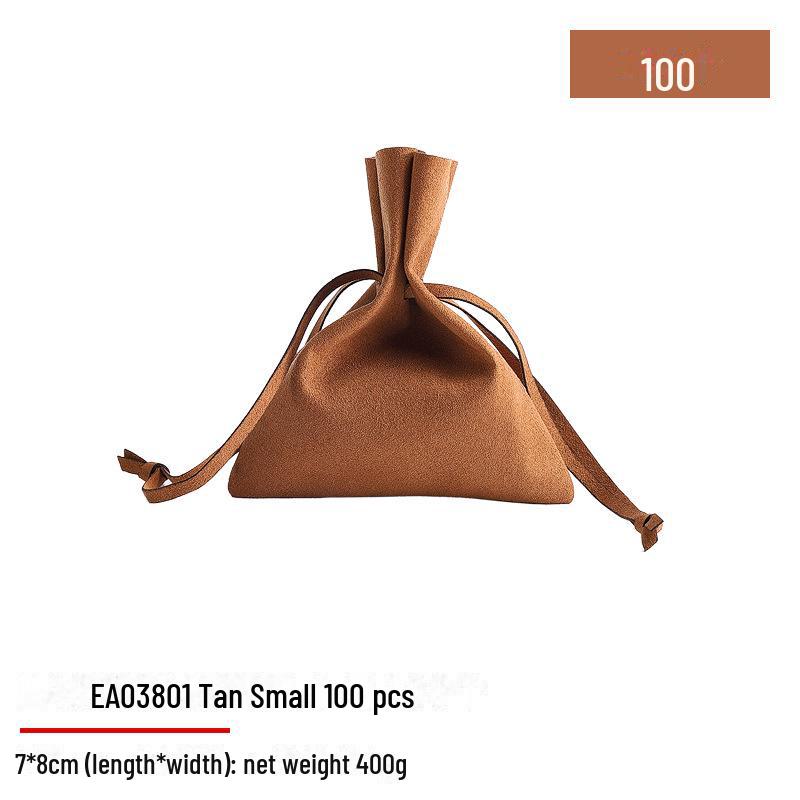 Digu Premium Microfiber Jewelry Drawstring Bag with Custom Logo Option