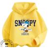 Fashion Kawaii Kids Hoodie Cute Cartoon Graphic Autumn Winter Casual Sweatshirt Snoopy
