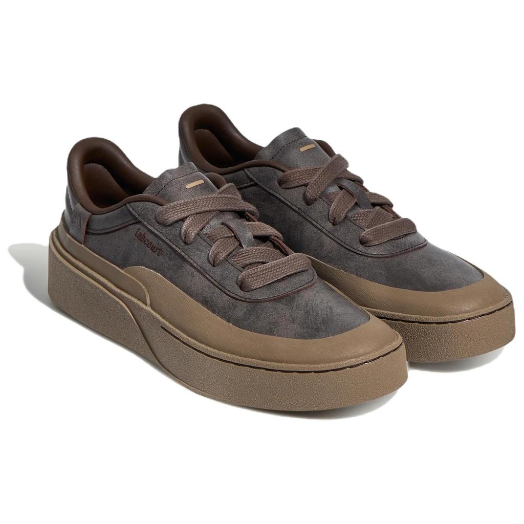 Men's Sneakers Adidas LABCOURT LIGHT Skate Shoes Unisex Low-top Dark Brown/Khaki Brown