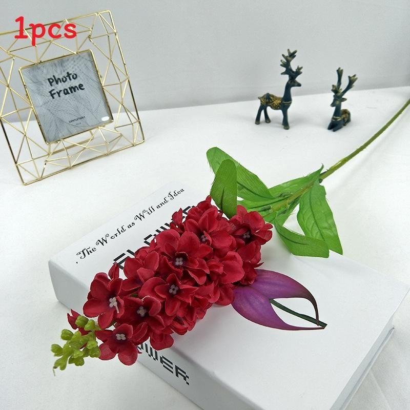 Violet Silk Luxury Floral Arrangement For Wedding Home Decoration Styling