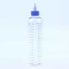 1Pc 30-500Ml Clear Pet Graduated Bottles Twist Cap Refillable Liquid Sample Container Inks Oils Arts Hair Dye Water Bottle