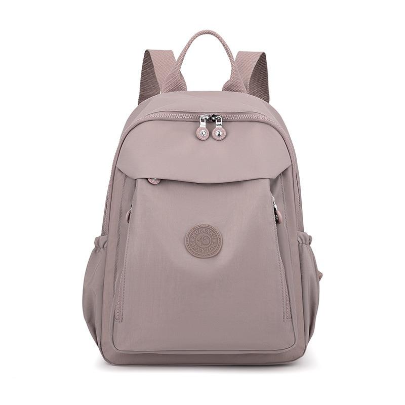Commuter Simple Backpack New Large-capacity Casual Nylon Fashion Schoolbag Lightweight Personalized Backpack