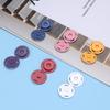 Colorful Magnetic Snap Button: Ultra-thin, Round, Strong for Clothes & Bags