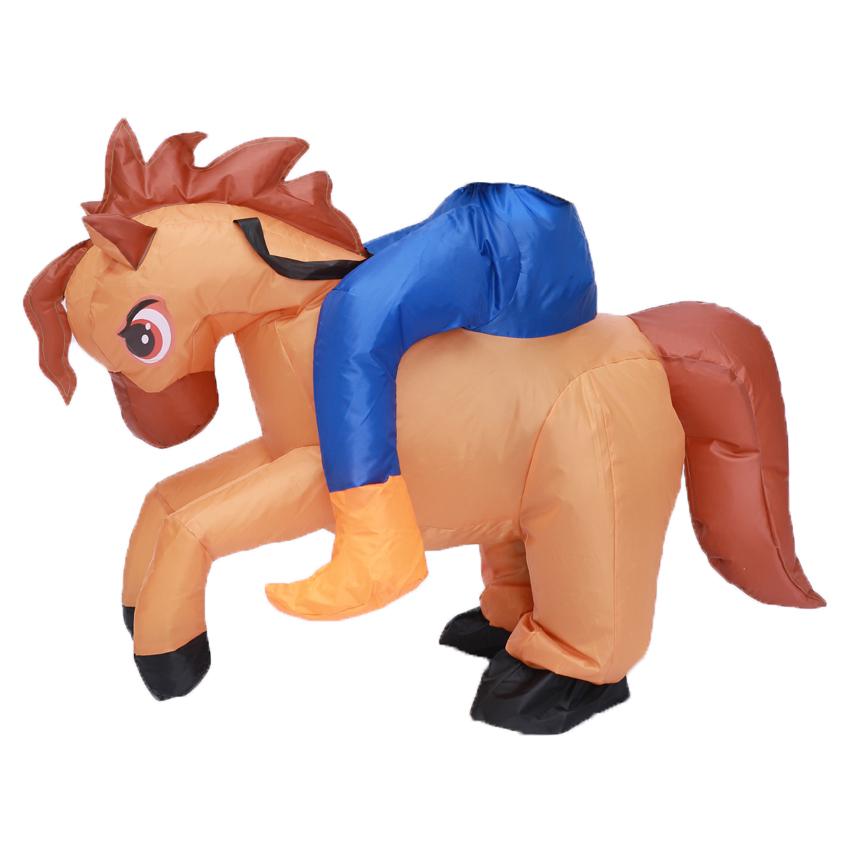 Kids Child Inflatable Horse Costume Girls