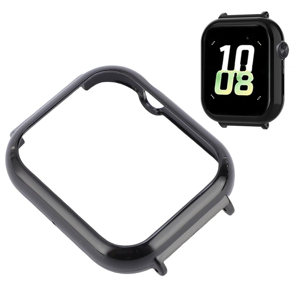 Watch Bumper Case Fit for 20mm Strap Scratchproof Shockproof PC Slim Smartwatch Ive Cover Frame