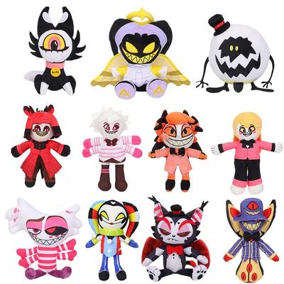 Hazbined Hotels Plush Toys Alastor Funny Interesting Anime Stuffed Animals Cute Plushie Figure Toys Hells For Children Kids Gift