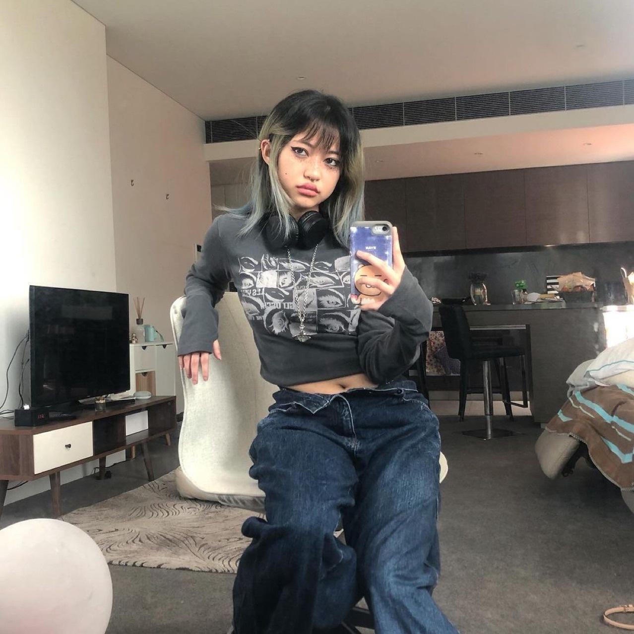 Женские топы с принтом глаз в стиле ретро — фото 5