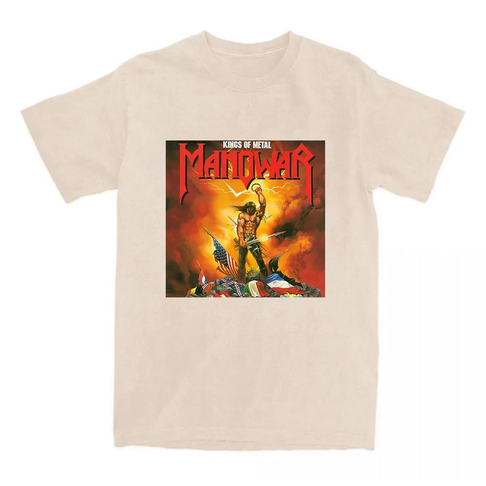 Manowar Hip Hop Band Print Tshirts The Blood Our Enemies Tour 2025 Tees Short Sleeve Women T-shirt Women Clothes Graphic Shirt
