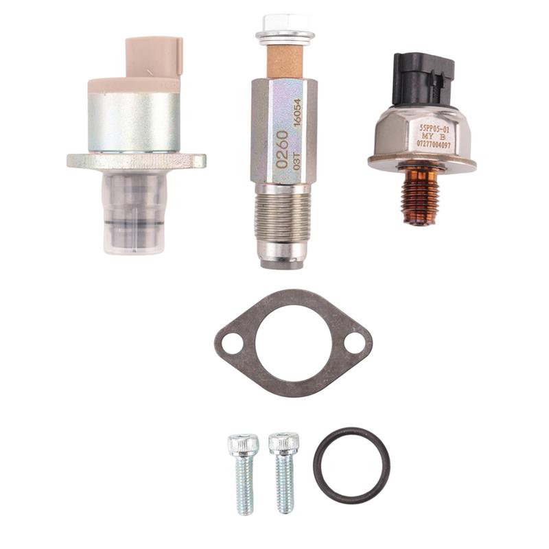 ABNE-For FORD TRANSIT MK7 2.2 2.4 3.2 TDCi HDi FUEL PUMP VALVE HIGH PRESSURE SENSOR 294009-0260 + 6C1Q-9H321-AB + 55PP05-01