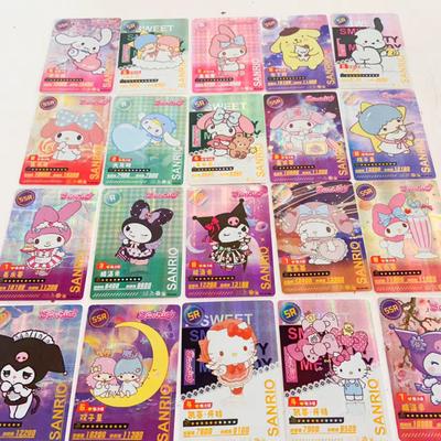 Glitzernde Sanrio Zufalls-Fotokarte 5er-Pack / Zufällige Fotokarte / Sanrio
