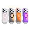 Stylish Discolour Magnetic Wireless Charge Cover for IPhone 17 Air 16 15 14 Plus 13 12 Pro Max Metal Lens Anti-fall Phone Case