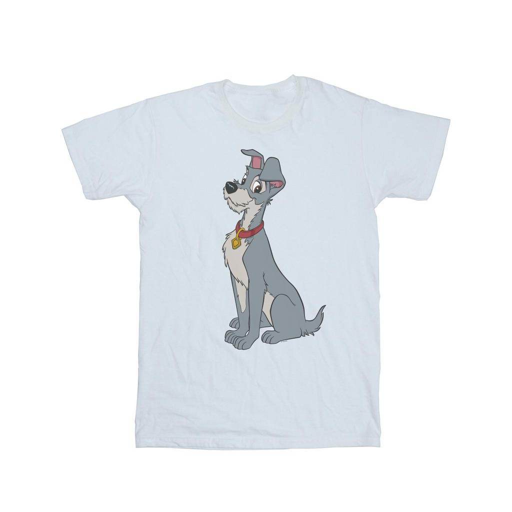 Disney Mens Lady And The Tramp Spaghetti Heart T-Shirt