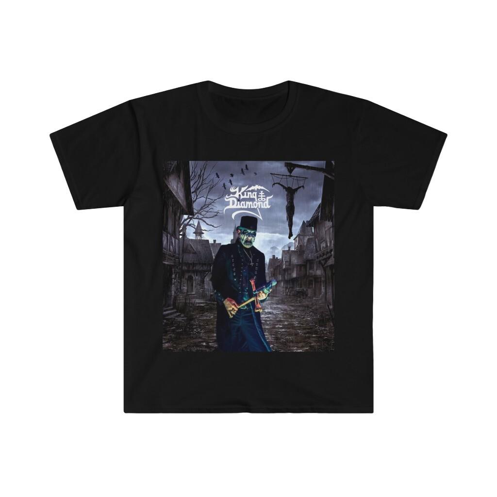 Unisex Soft Cotton T-Shirt Mens Womens Tees Top. King Diamond. Mercyful Fate S