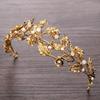 Zinc Zinc Alloy Bridal Tiaras Sparkling Wedding Tiaras Vintage Pearl Headpiece  Girl