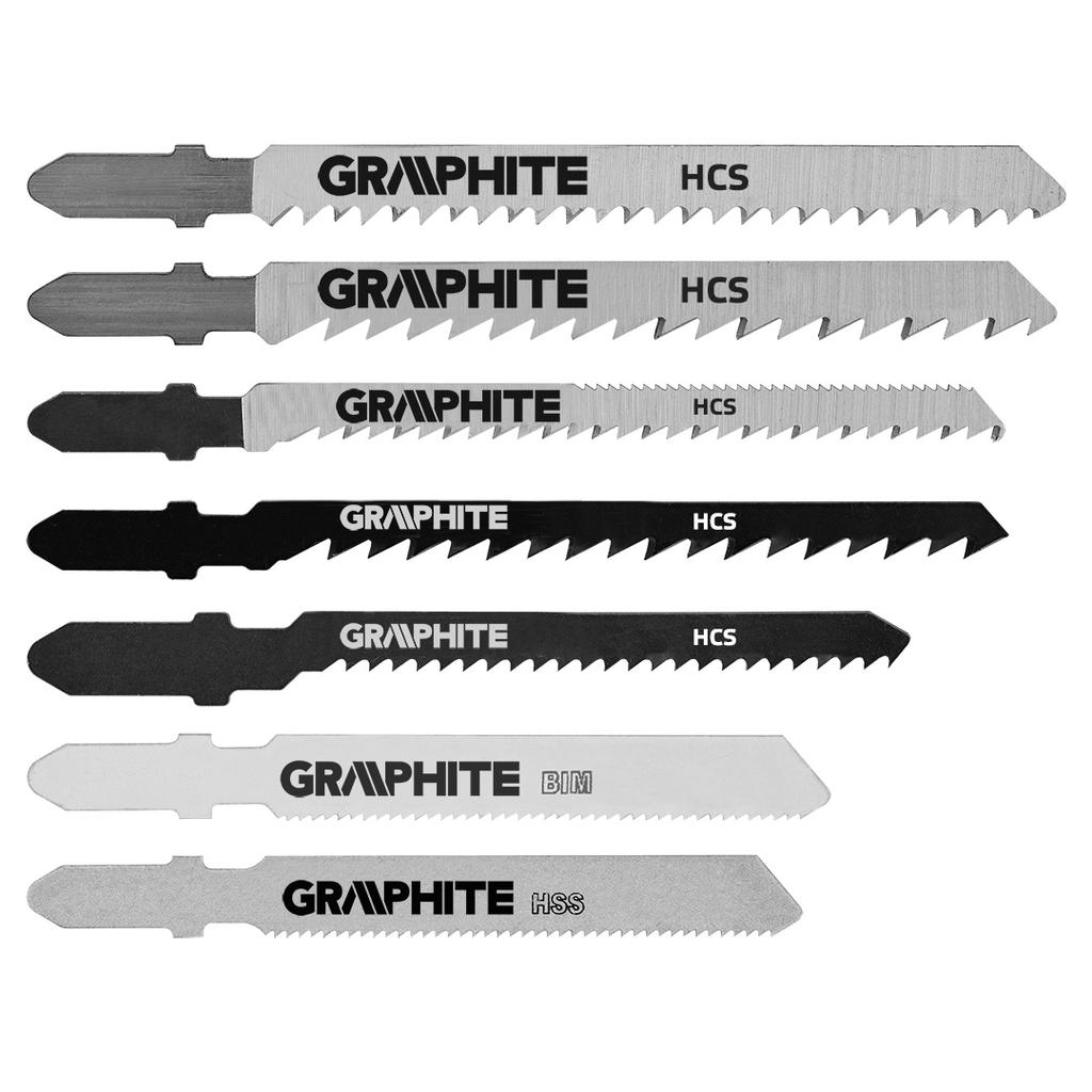 Jigsaw blades, T-handle, 10 pcs.