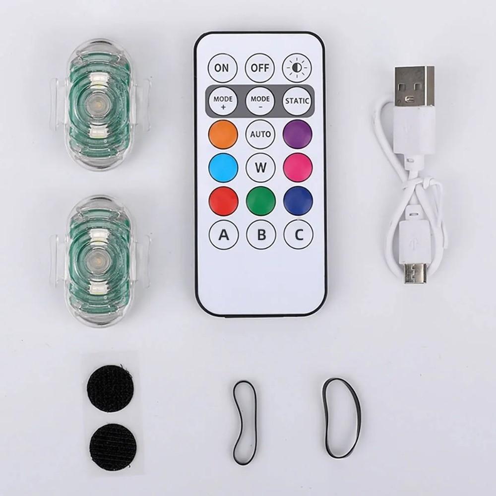 Universal Fit LED Indicator Light 7-Color Motorcycle Modified Light  Aviation Enthusiasts