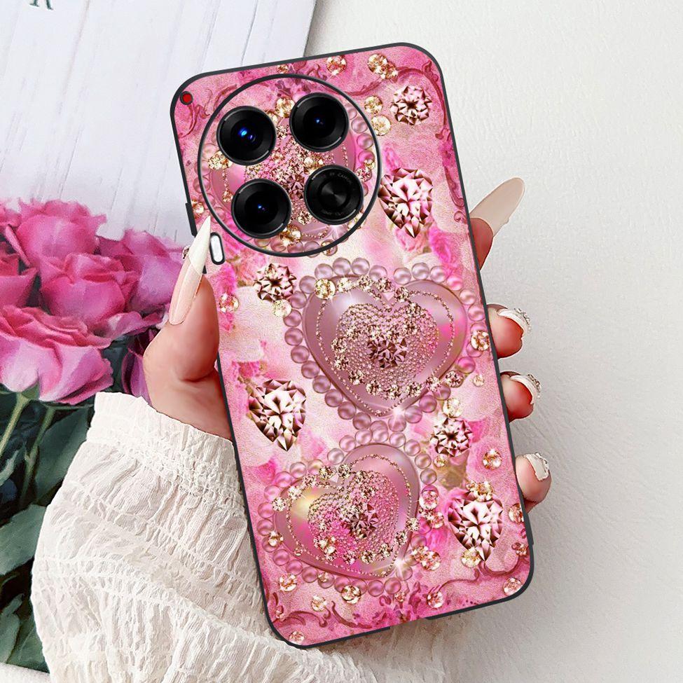 Black For Tecno Camon 30 CL6 CL6k Phone Case For Techno Camon 30 5G CL7 Cover Luxury Fashion Funny Cute Funny Painted Soft TPU