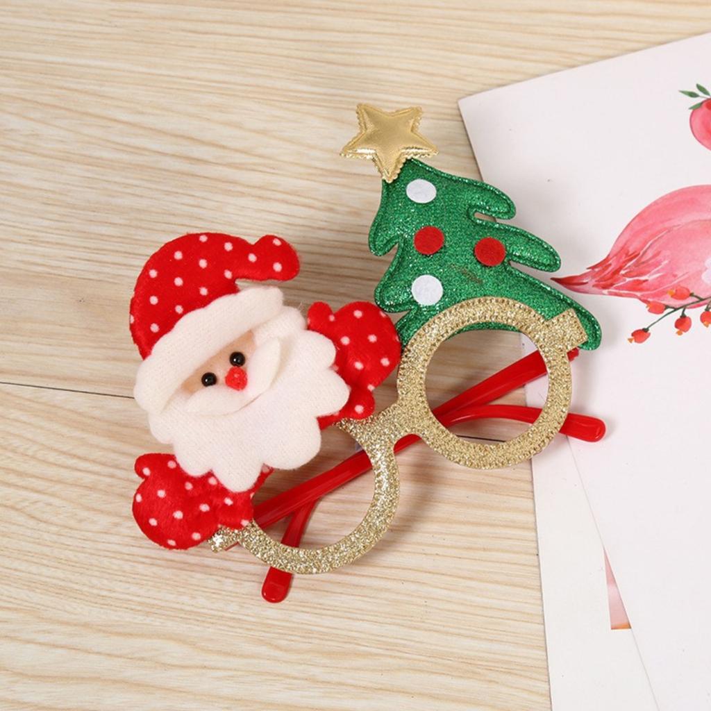 Holiday Eyeglasses Decorations, Atmosphere Props, Party Decorations