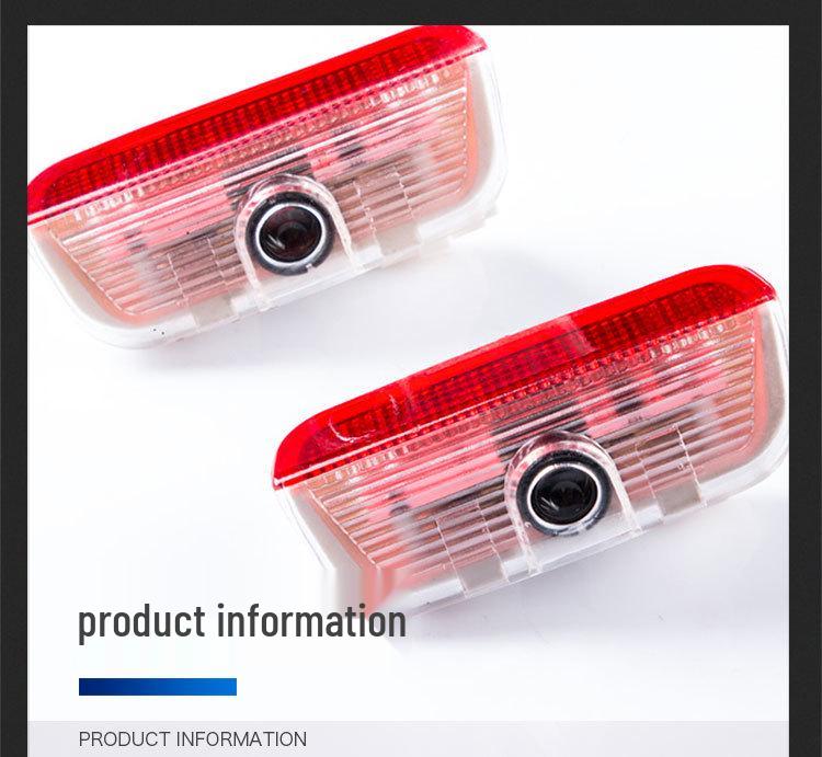 Volkswagen Door Ambient Projector Light for New Passat, Magotan B8, Sagitar, CC, Teramont, and Phideon