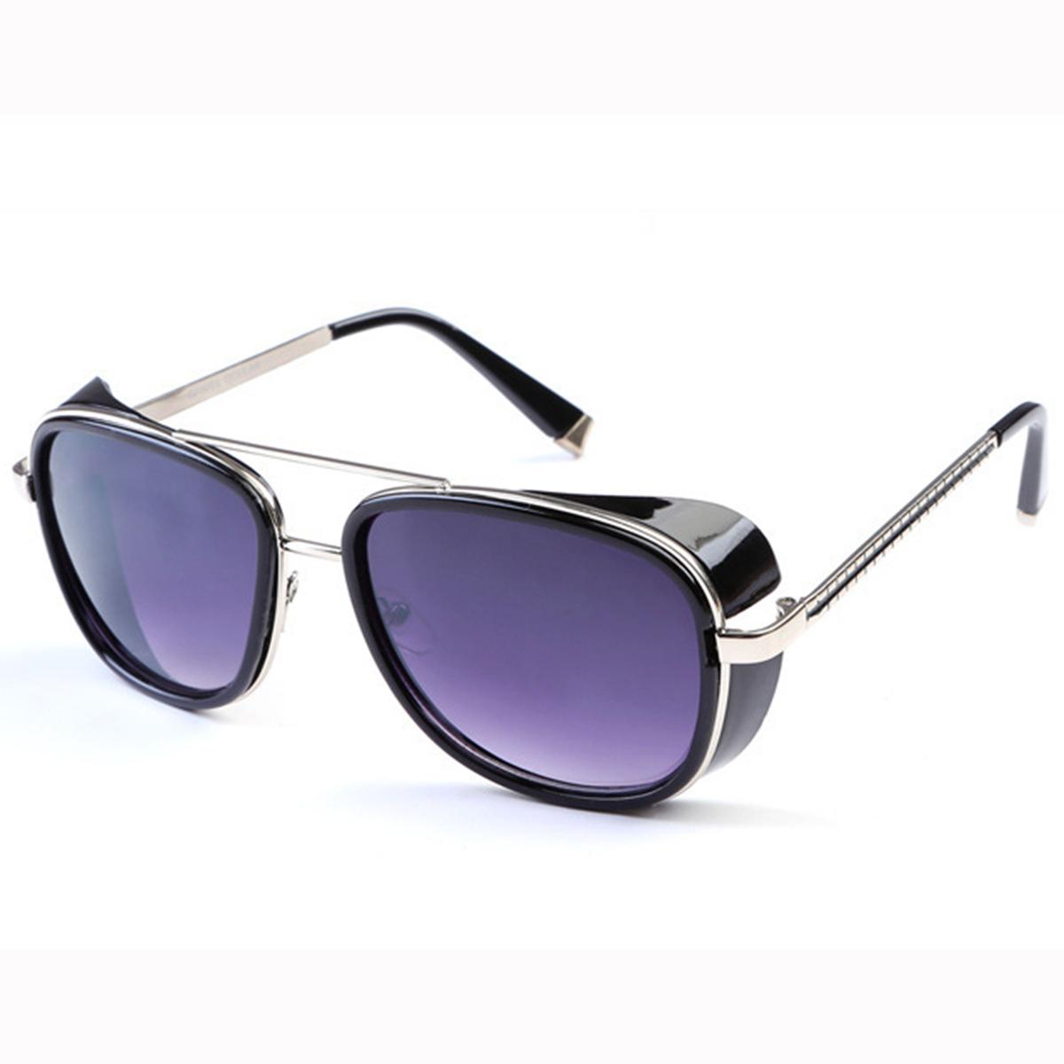 

Солнцезащитные очки с большой оправой Ретро Мужские солнцезащитные очки Женские солнцезащитные очки Солнцезащитные очки Синие очки серый