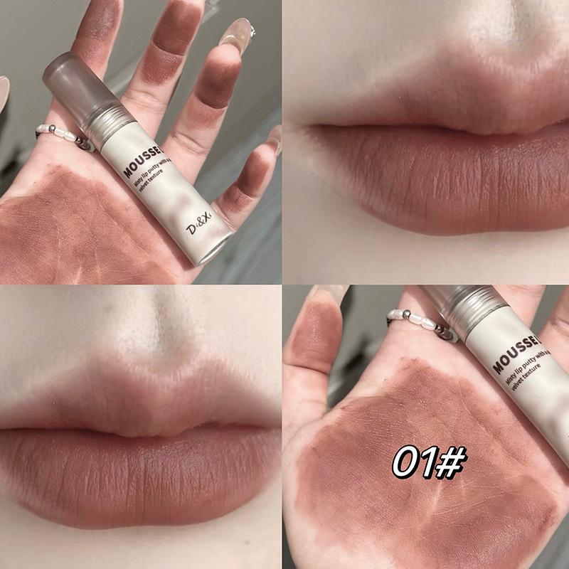 DI&XI Матовая муссовая помада Soft Mist – Стойкая, Доступна в нескольких цветах 1.5g