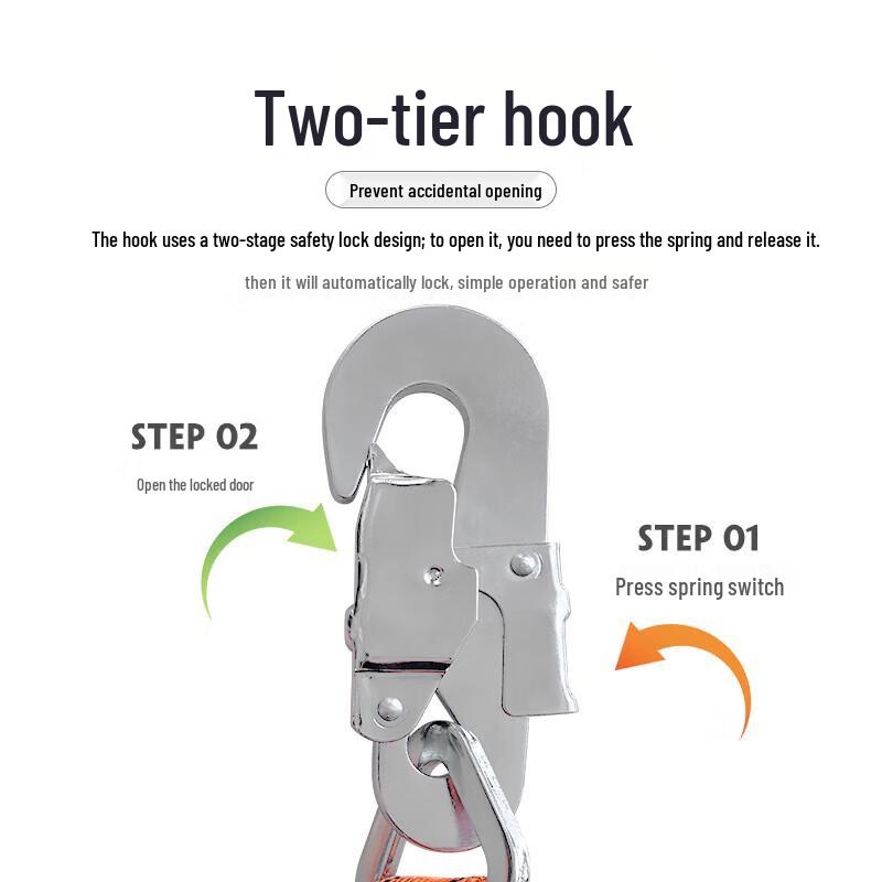 Locke Butterfly Electrician Pole-Climbing Safety Harness