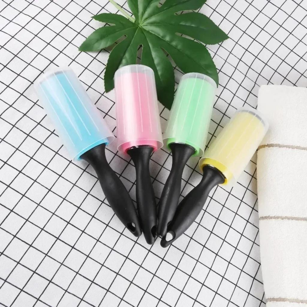 Washable Reusable Lint Roller Portable Sticky Remover for Pet Hair Dust Clothes Home Use