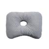 Ear Hole Pillow Quilted Shaped Neck Contoured