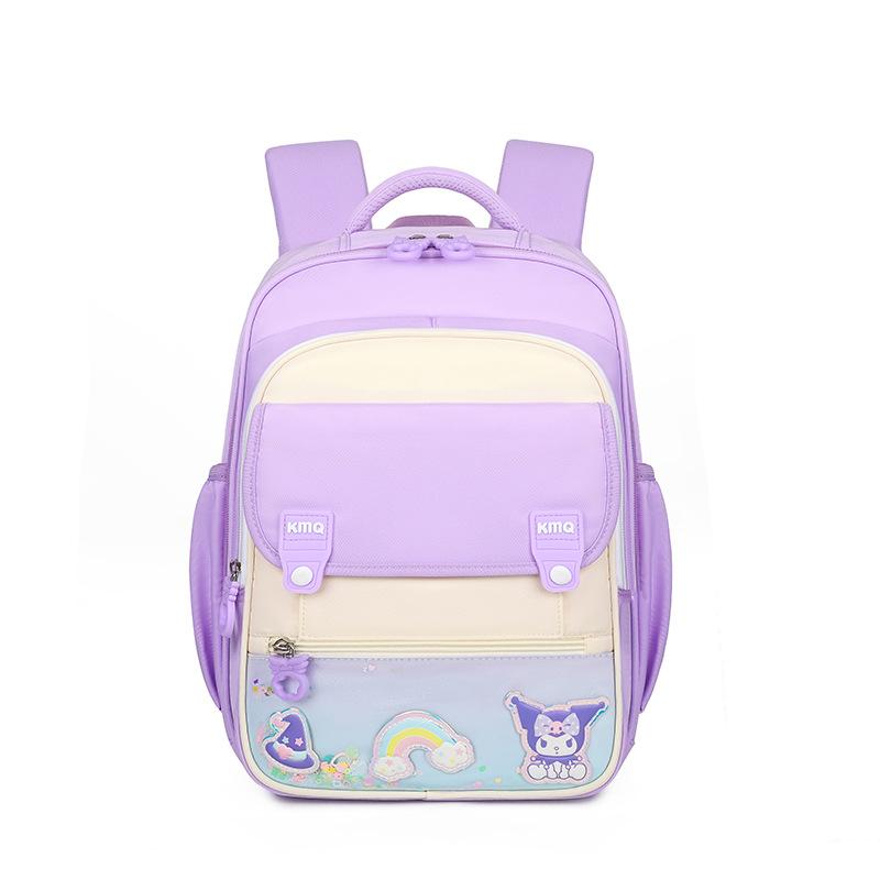 New Children's Schoolbag, Female Primary School Students' Casual and Cute Backpack, High-value Boys and Girls' Large-capacity Backpack.