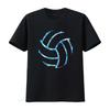 Volleyball stuff Kleidung Batik Geschenk für ein jugendliches Mädchen Spieler T-Shirt vintage gewaschenes Oberteil für den Alltag Streetwear Vielseitig